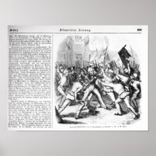 Poster Luta entre os Republicanos e o Parlamento