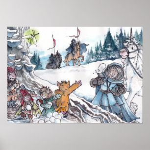 Póster Luta Faery Snowball