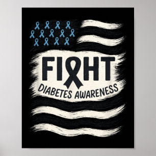 Poster Luta - Faixa de Sensibilização para a Diabetes