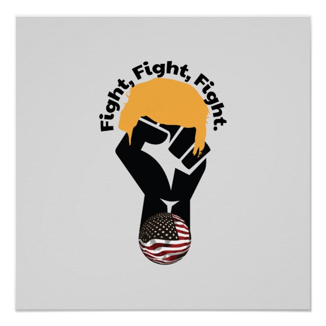 Póster Luta, Luta, Luta (Frente)