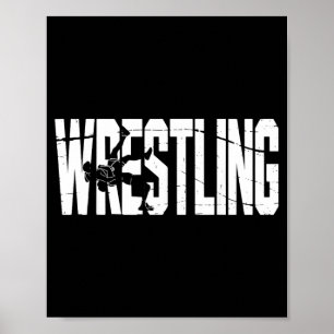 Poster Lutador de MMA de Luta Antiga Artes Marciais