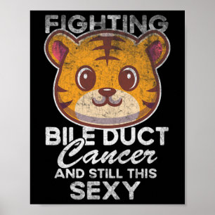 Poster Lutando contra o Cancer dos Dutos Biliares Ainda E