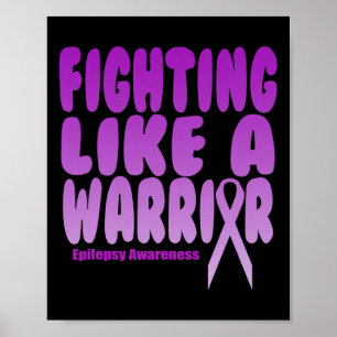 Poster Lutar Como Um Guerreiro! Sensibilização para a Epi