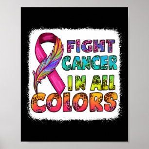 Poster Lutar Contra O Cancer Em Toda A Ribeira Do Cancer