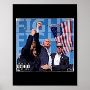 Poster Lutar contra o Cobrir de Cd