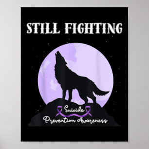 Poster Lutar contra o Lobo de Sensibilização para a Preve