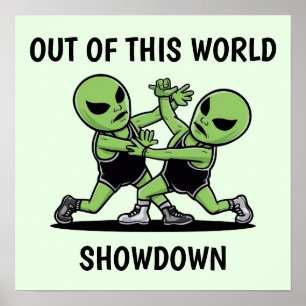 Poster Lutar contra os Aliens