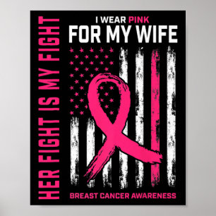Poster Lutar É Minha Luta Eu Visto Cancer De Mama De Espo