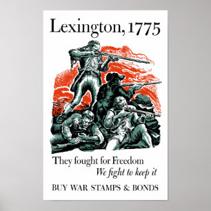 Poster Lutaram pela liberdade que nós lutamos para a