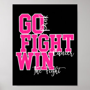 Poster Lute contra o guerreiro da consciência do Cancer r