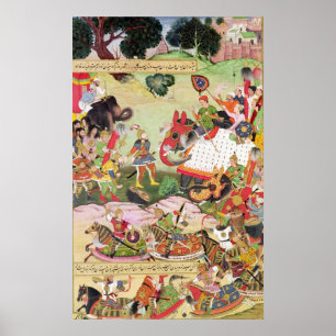 Póster Lute entre as forças de Persia e Turan
