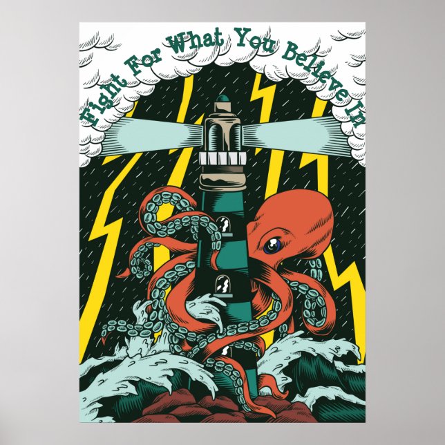 Poster Lute Pelo Que Você Acredita (Frente)