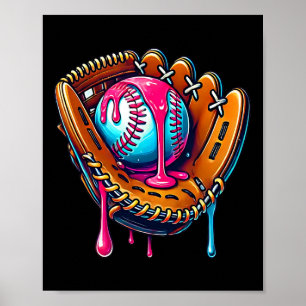 Poster Luvas Bysebyll Gotejamento de Sorvete Por Bysebyll