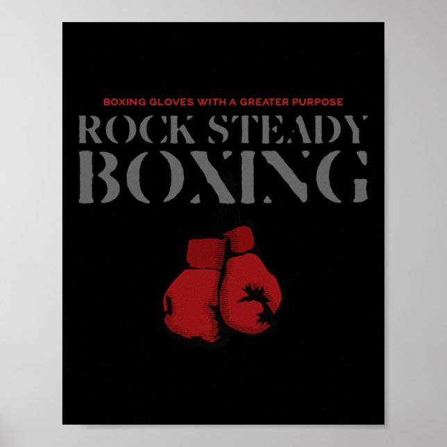 Poster Luvas De Boxing Constantes Com Maior Propósito P (Frente)