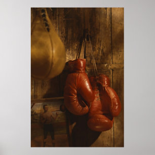 Poster Luvas de encaixotamento