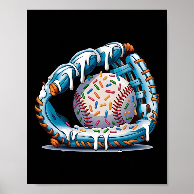 Poster Luvas engraçadas para vender sorvete para crianças (Frente)