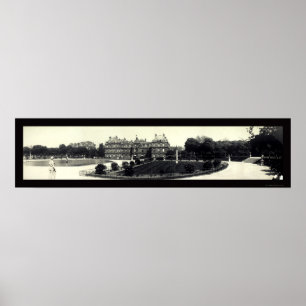 Póster Luxembourg in Paris Photo 1909