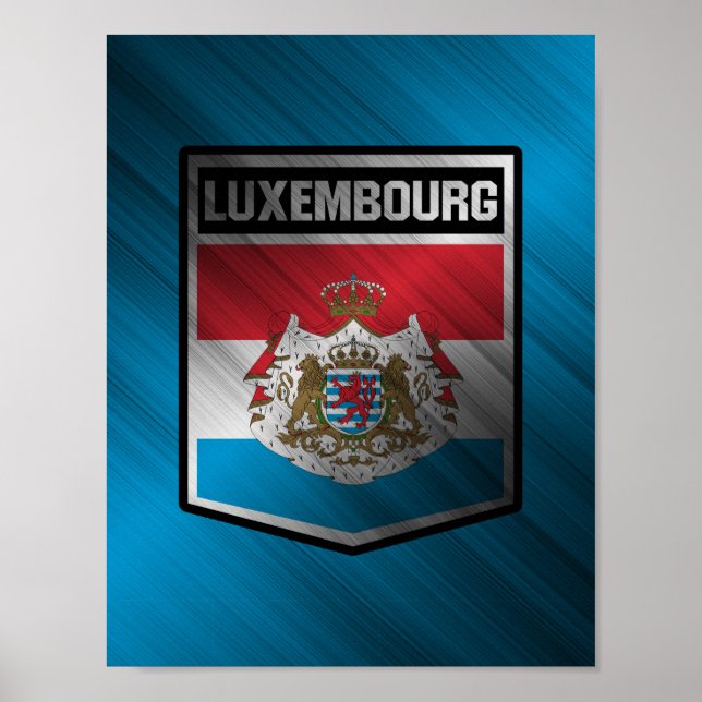 Poster Luxemburgo (Frente)
