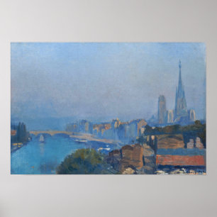 Poster Luxemburgo - Rota O Sena E A Catedral