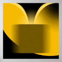 Luxo abstrato amarelo com AP0004 preto