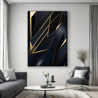 Poster Luxo Geométrico