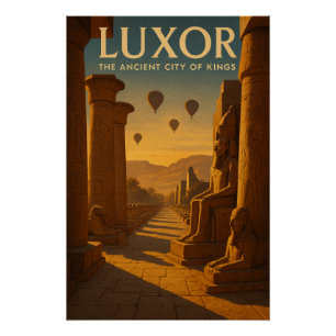 Póster LUXOR – A Antiga Cidade dos Reis