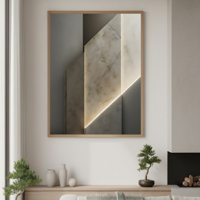 Poster Luxury Geometric Texture (Criador carregado)