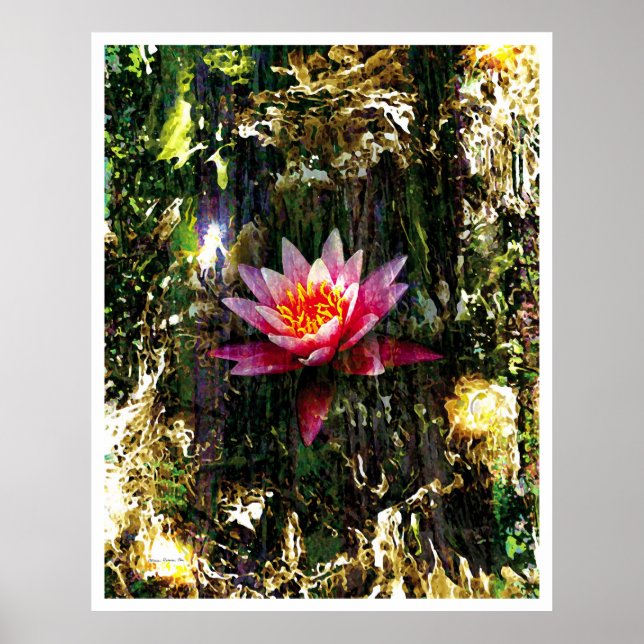 Póster Luz Abstrato 4: Nosso Coração (Frente)