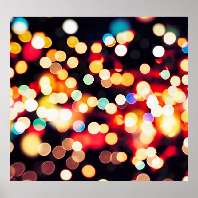 Poster Luz abstrato: plano de fundo de textura simples (Frente)