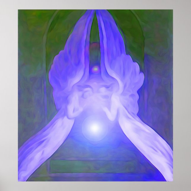 Poster Luz - Anjo (Frente)