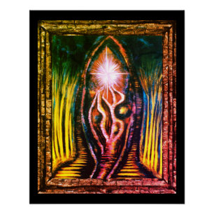 Póster Luz Celestial