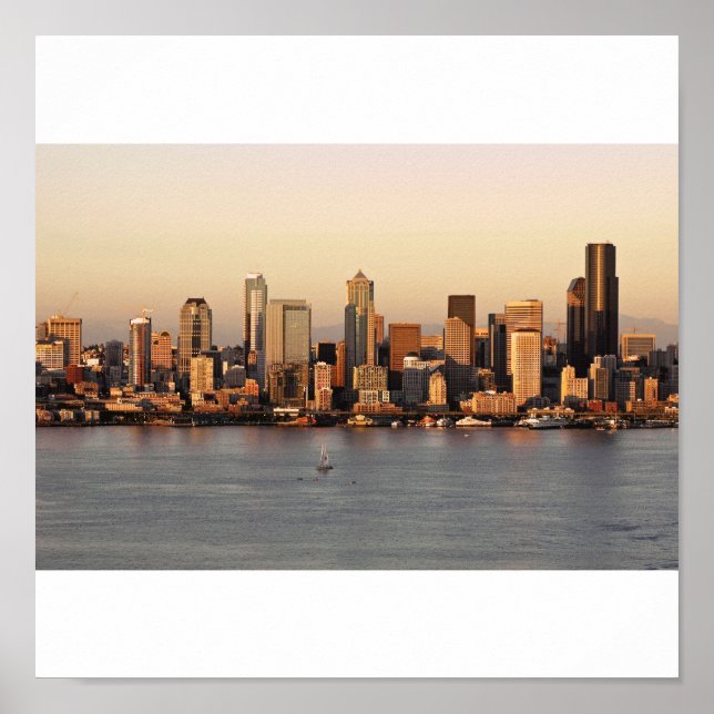 Póster Luz da cidade (Frente)