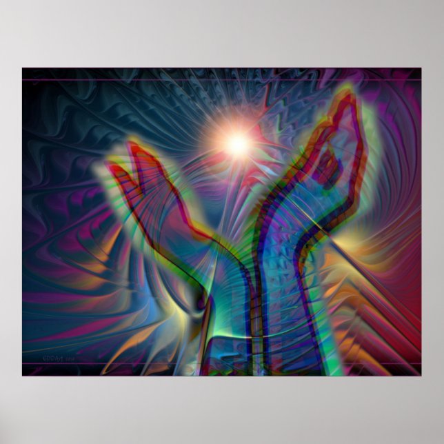 Póster Luz Da Esperança (Frente)