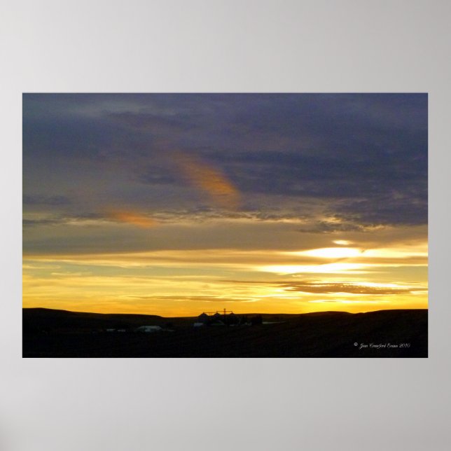 Poster Luz da noite (Frente)