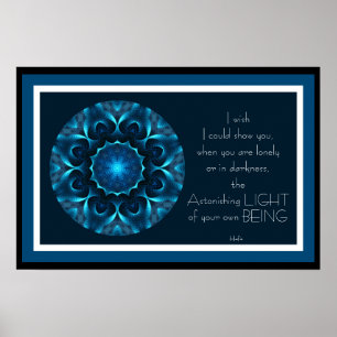 Poster Luz de A001.Astonishing - Frameable Print.1