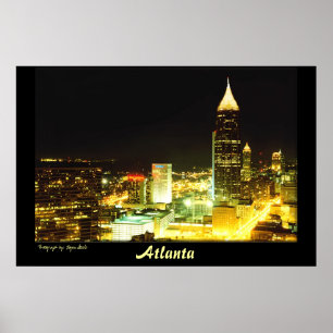 Póster Luz de Atlanta