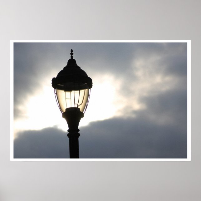 Póster Luz de cima - Arte original de CT Místico (Frente)