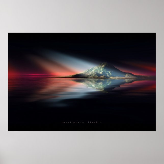 Poster luz de outono (Frente)