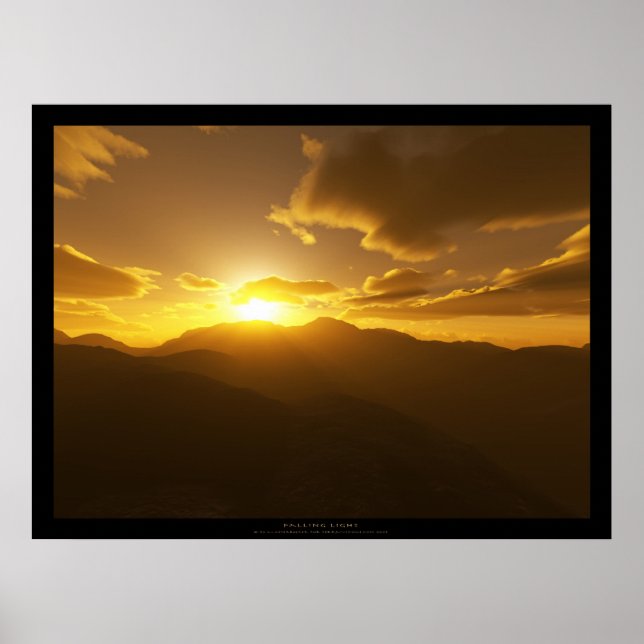 Póster Luz de queda (Frente)