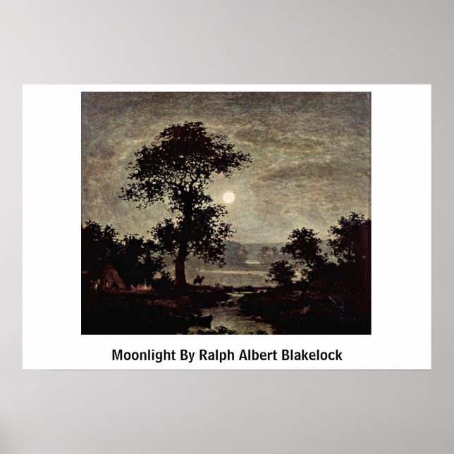 Poster Luz De Ralph Albert Blakelock (Frente)