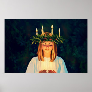 Poster Luz de Santa Lúcia