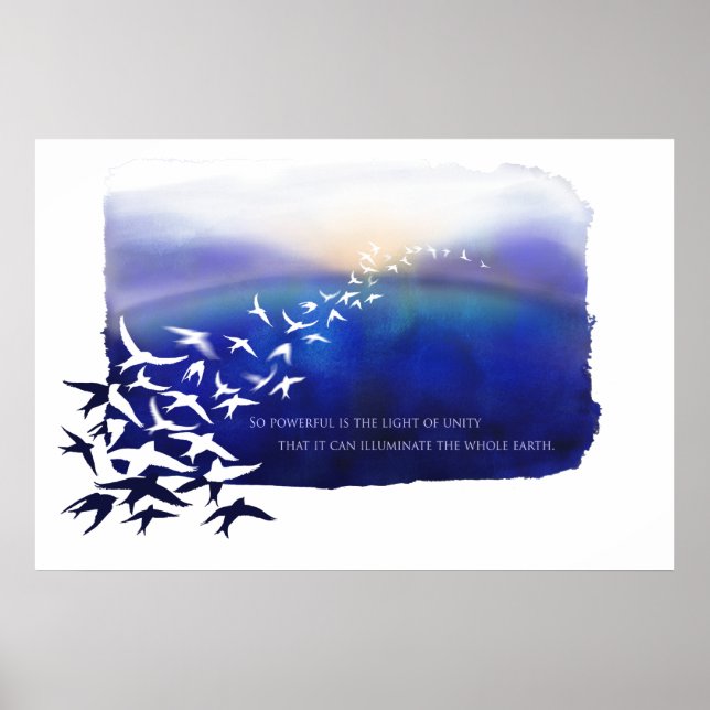 Póster Luz de Unidade (Frente)