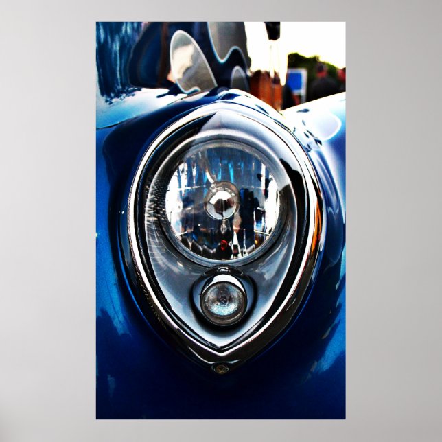Póster luz dianteira do coupe Willys (Frente)