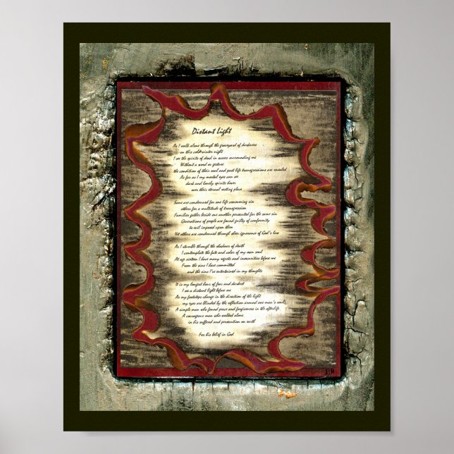 Póster Luz Distante (Frente)