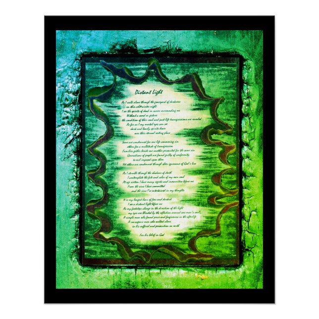 Póster Luz Distante (Frente)