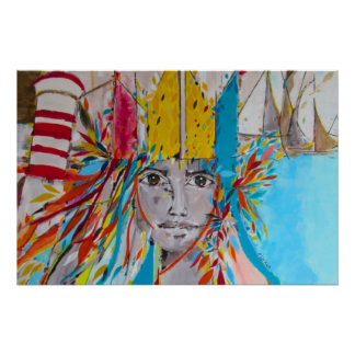 Póster Luz do Guerreiro