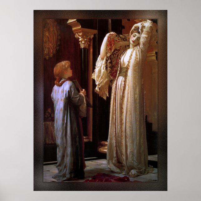 Poster Luz do Hamer por Lord Frederic Leighton (Frente)