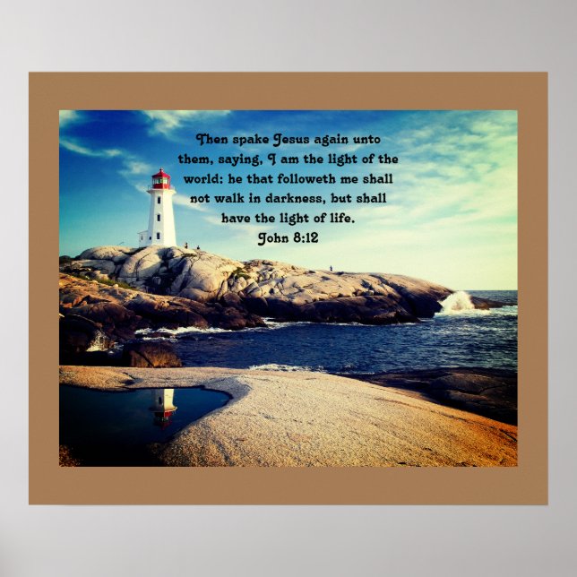 Poster "Luz do Mundo" (Frente)