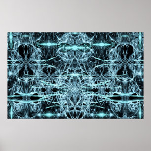 Poster Luz do plasma