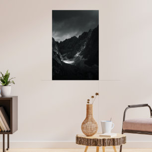 Poster Luz do sol através de nuvens escuras